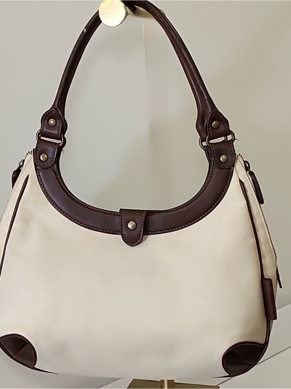 Missoni PVC/ Leather Shoulder Bag